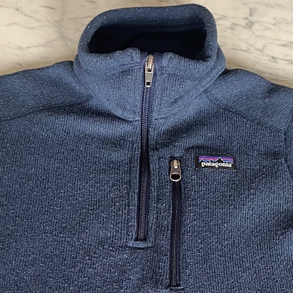 Patagonia Kids Better Sweater 1/4 Zip Fleece